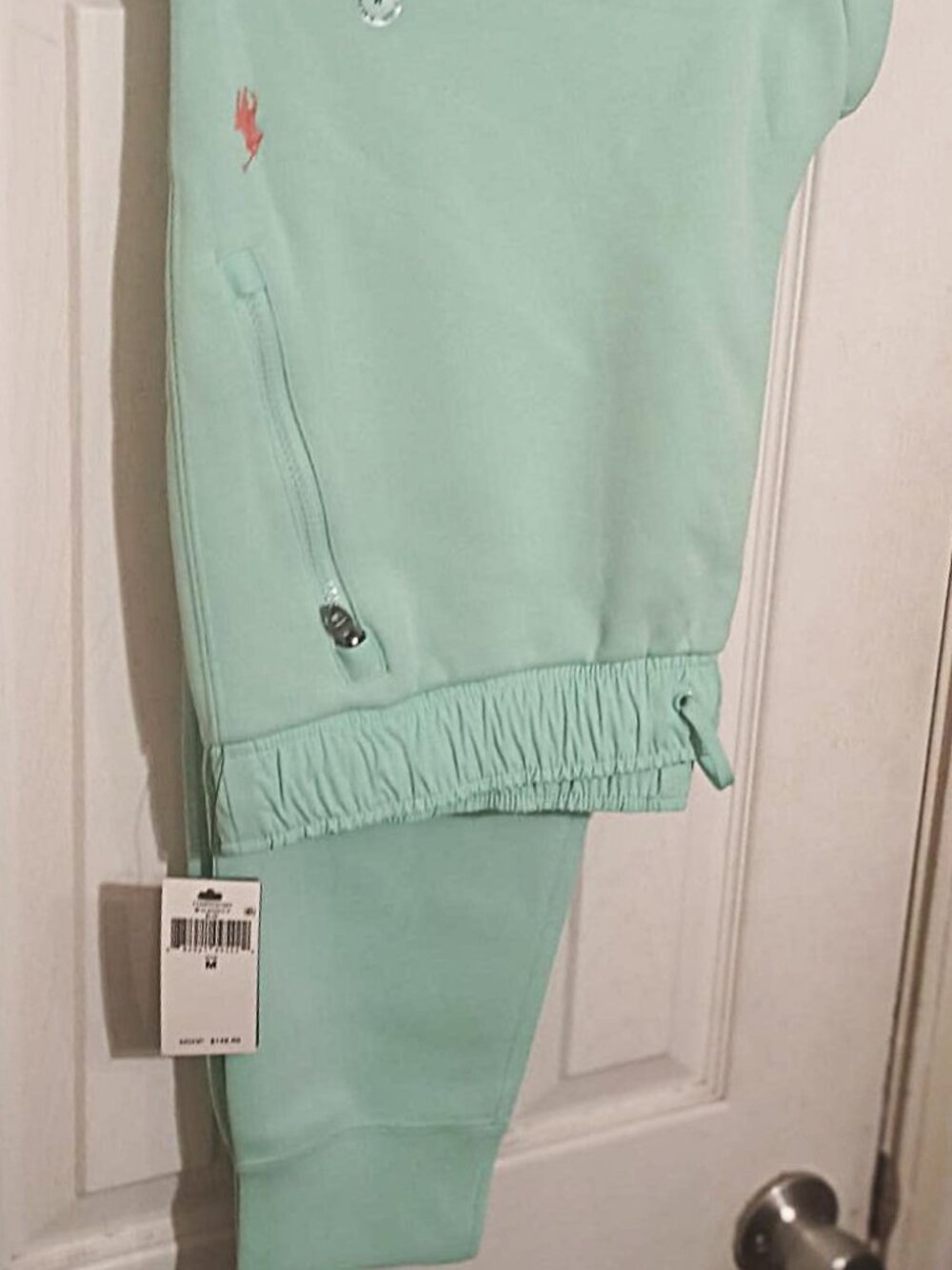 New Polo Ralph Lauren Womens M Classics 2 Blue Jogging Pants   M